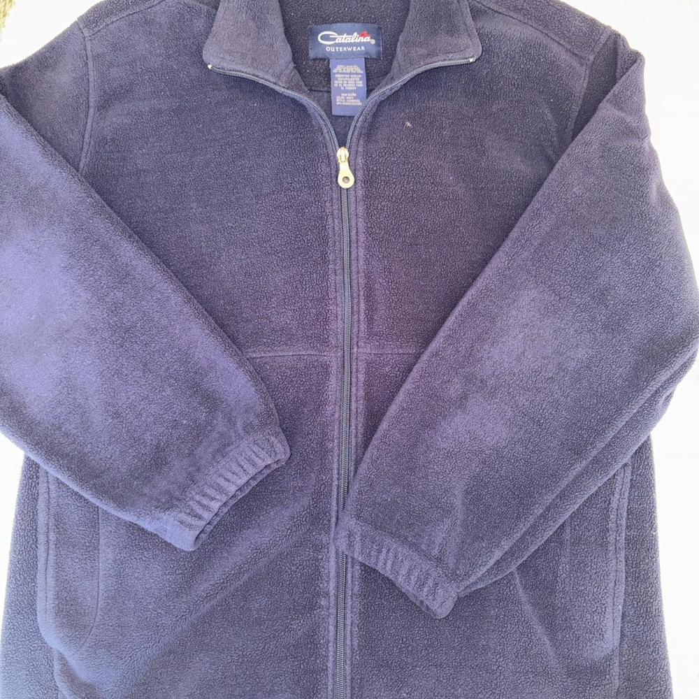 Catalina blue Fleece Jacket